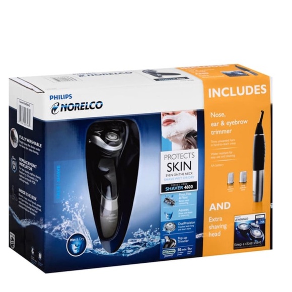Philips Other - Philips Norelco Electric Shaver+nose,ears & eyebrow trimmer + extra shaving head